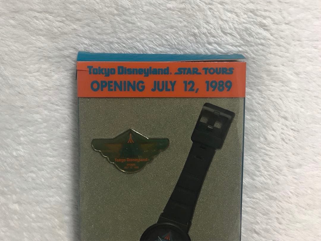 超貴重 未使用 東京ディズニーランド スターツアーズ 腕時計 バッジ セット