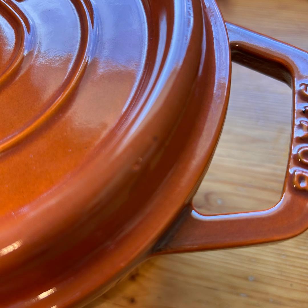 STAUB ストウブ ピコ ココット オーバル 27cm シナモン IH対応