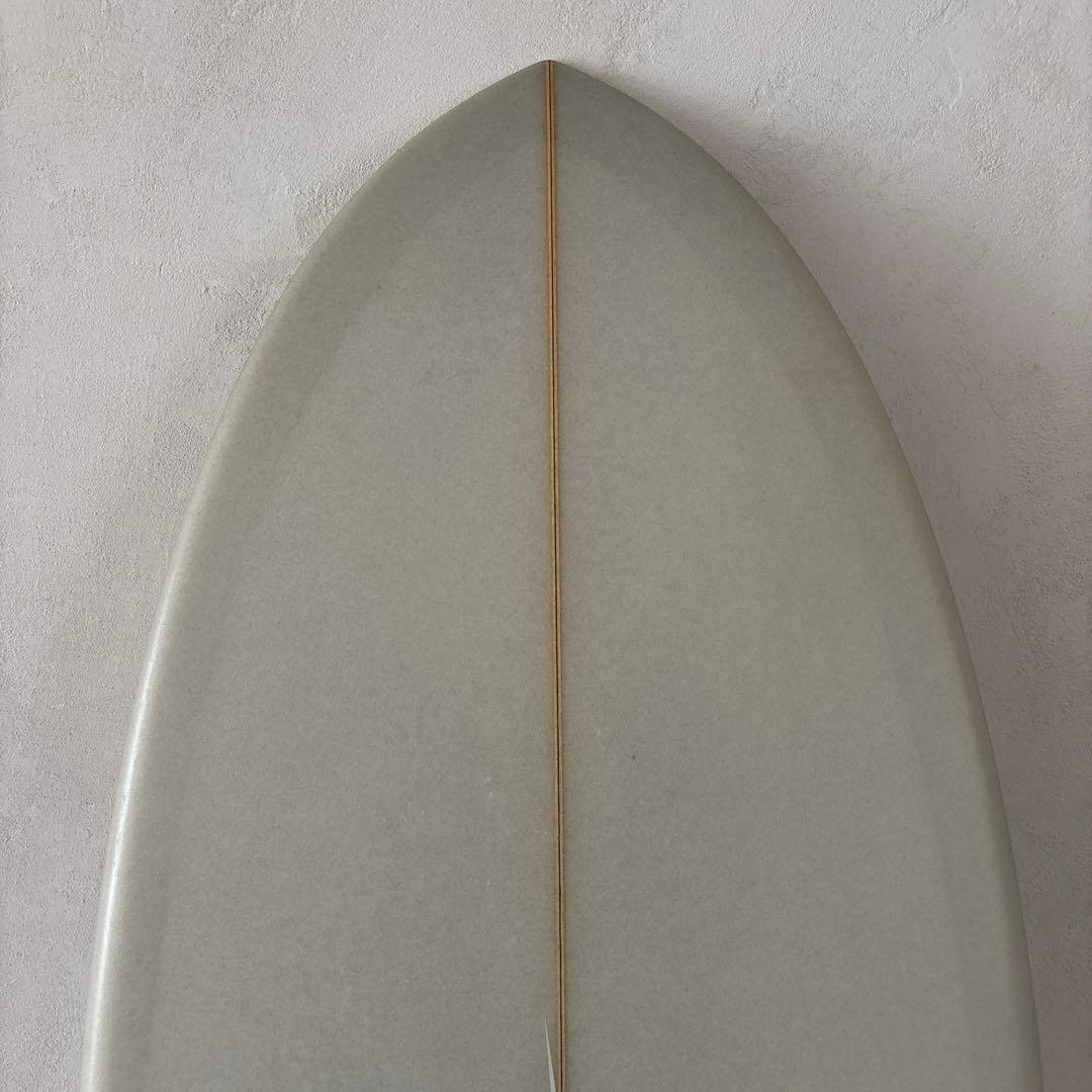 DHD MINI twin2 サーフボード5.3 ミニツイン　フィッシュ グレー