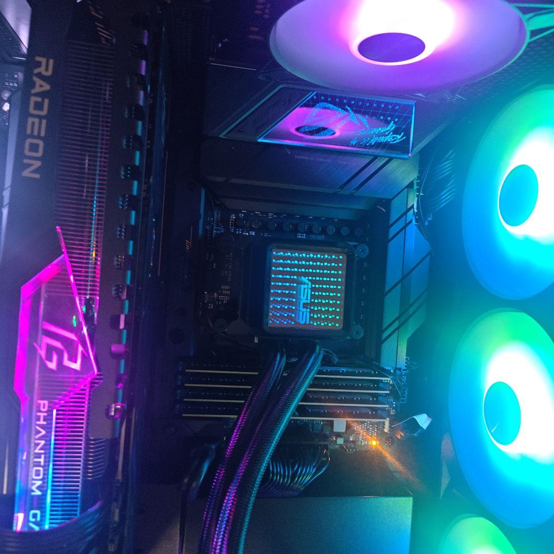 自作パソコン ほぼ未使用 メモリ64gb 5t r7 7700 rx7800xt