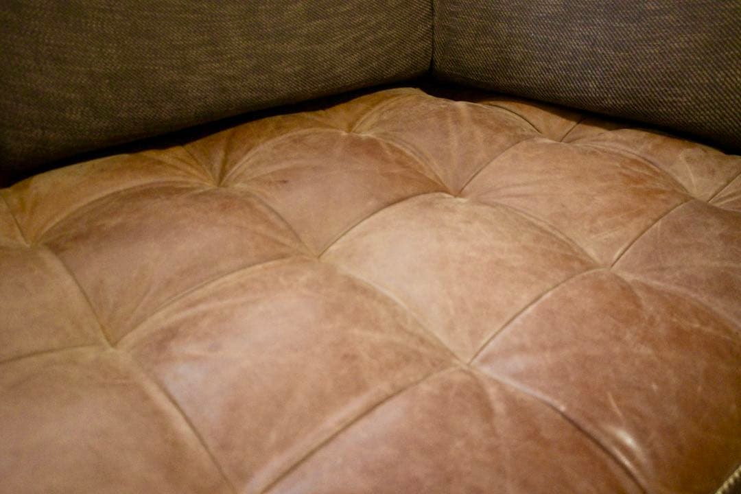 オピアムフレンズソファ 2.5人掛け OPIUM ブラウンレザー