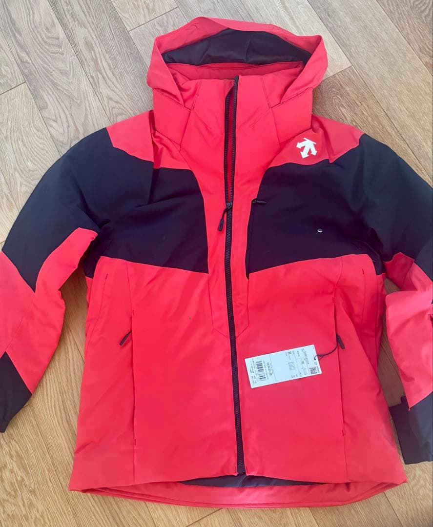 DESCENTE スキーウェア レッド/ブラック