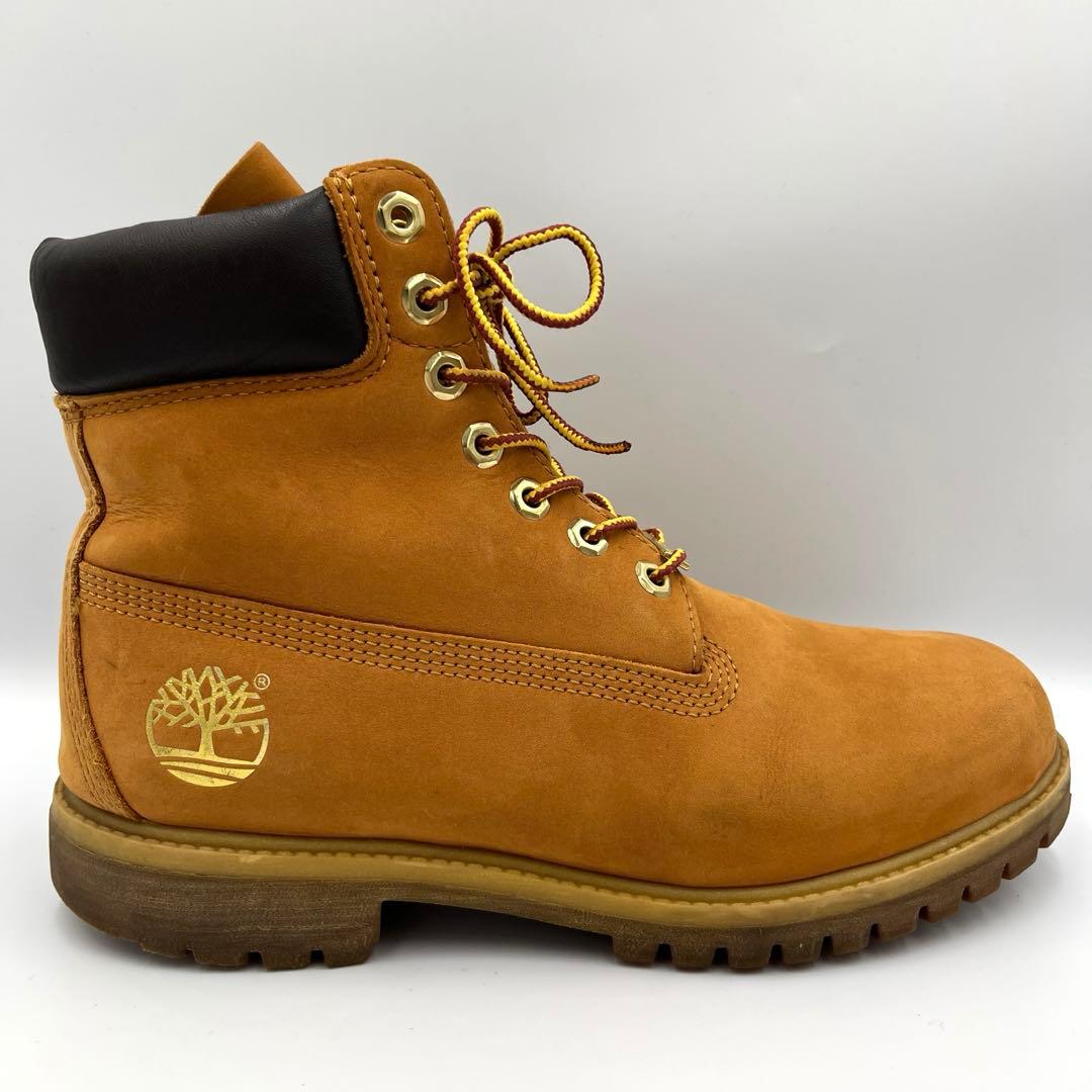 金ロゴ　ティンバーランド　6インチプレミアムブーツ　6153B