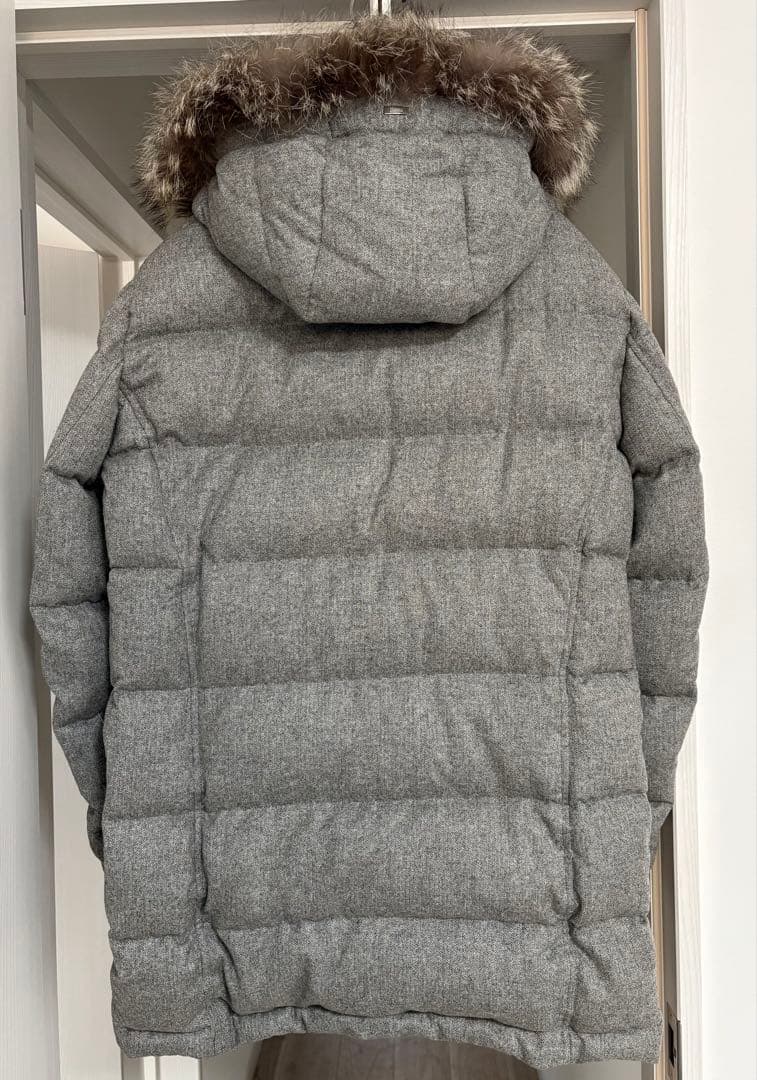 定価37.8万 ヘルノ×ロロピアーナ 最高級カシミヤシルク フーデッドダウン48