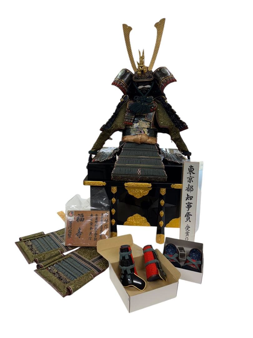 【送料無料・美品】五月人形セット