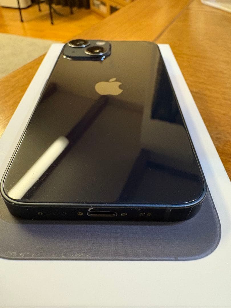 Apple iPhone 13 mini ブラック　即日発送可能　クリアケース付