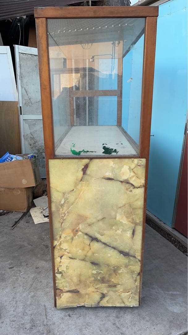 昭和レトロ　たばこ 販売店　陳列棚　ディスプレイケース　販売店実物