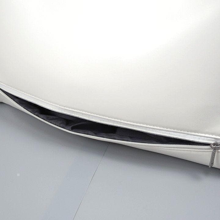 ☺︎　新品 オノフ ゴルフ ボストンバッグ シューズ収納ポケット付き 白/青