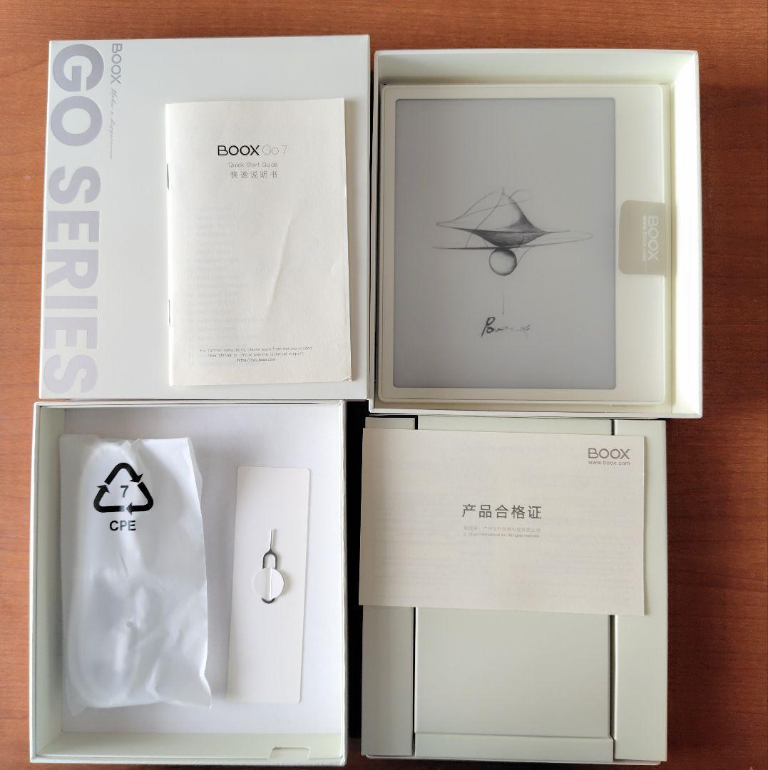 BOOX電子書籍リーダー☆go 7ホワイト