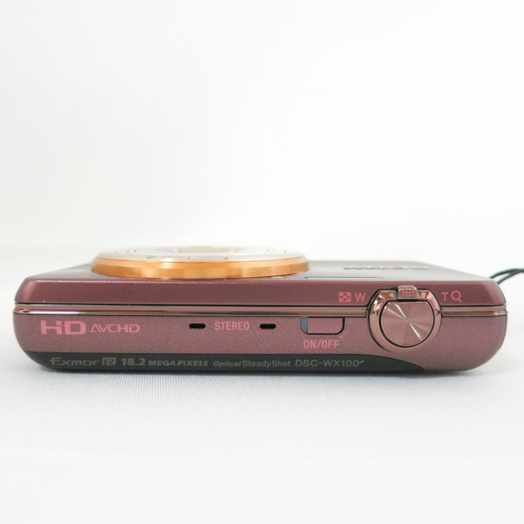 デジタルカメラ／Sony Cyber-shot DSC-WX100 ブラウン