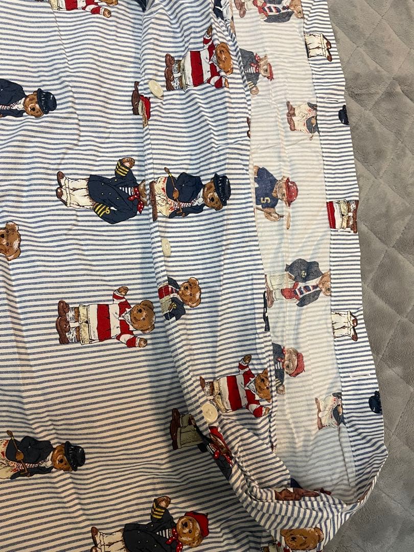 ラルフローレンポロベア シングルボックスシーツ&布団カバー＆枕カバー 3点セット