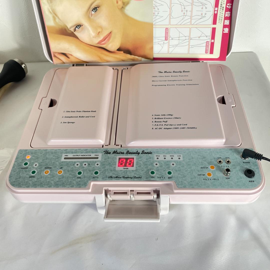 ザ・マイラ ビューティーソニック 超音波イオン 導入P.E.T.Sマイラソニック