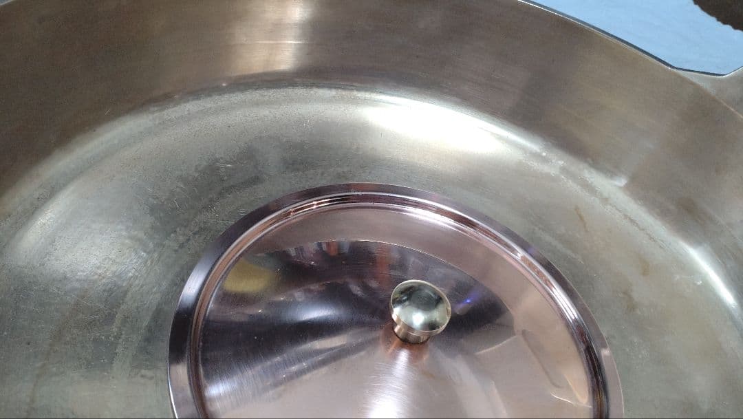 砲金　天ぷら鍋　すき焼き鍋