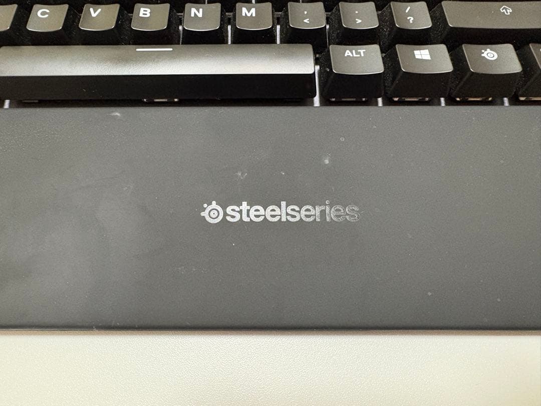 美品SteelSeriesゲーミングキーボード有線 ApexPro英語配列tkl