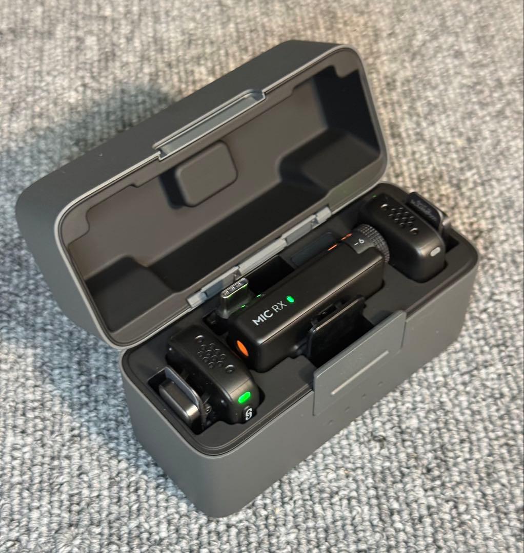 DJI Mic Mini（2 TX + 1 RX + 充電ケース）