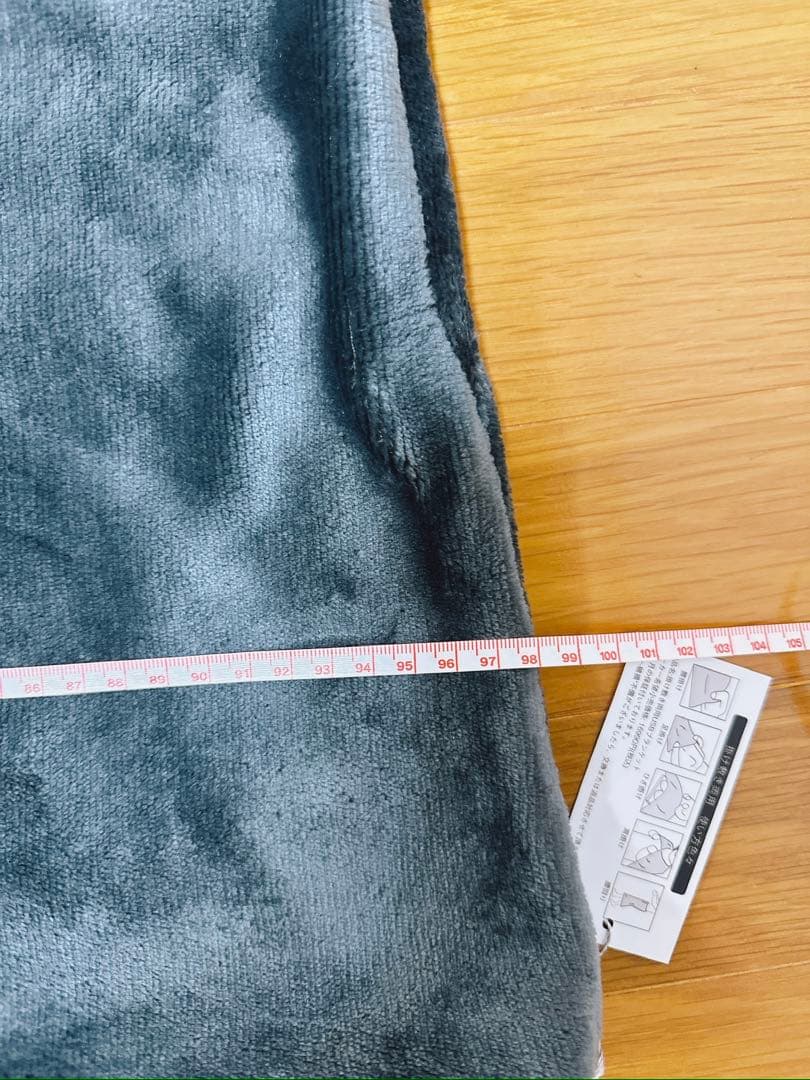 〆電気毛布 電気ひざ掛け 電気ブランケットバッテリー付 掛け 敷き100×74