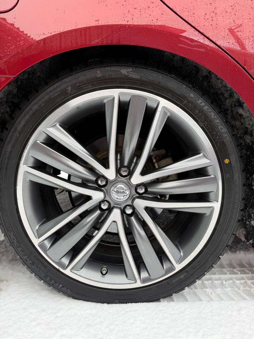 ☆スタッドレス☆タイヤ・ホイールセット19インチ　V37スカイライン装着