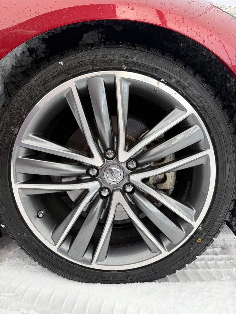 ☆スタッドレス☆タイヤ・ホイールセット19インチ　V37スカイライン装着