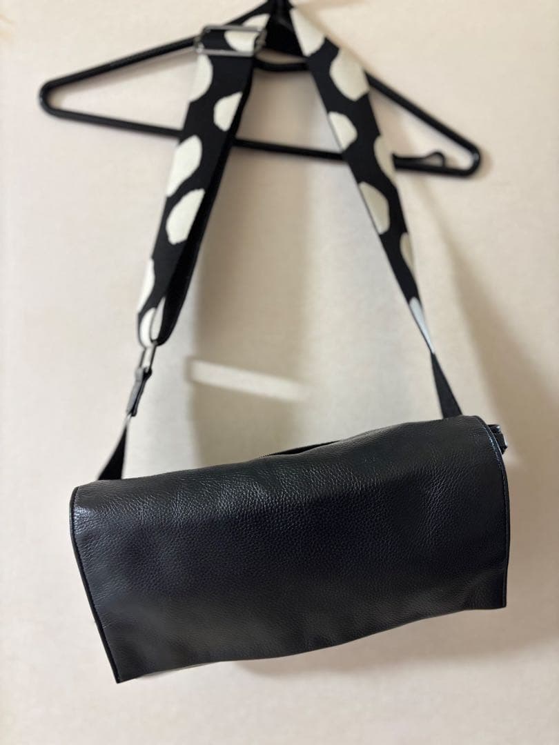 ear PAPILLONNER 柄ワイドテープショルダーバッグ/ボディバッグ