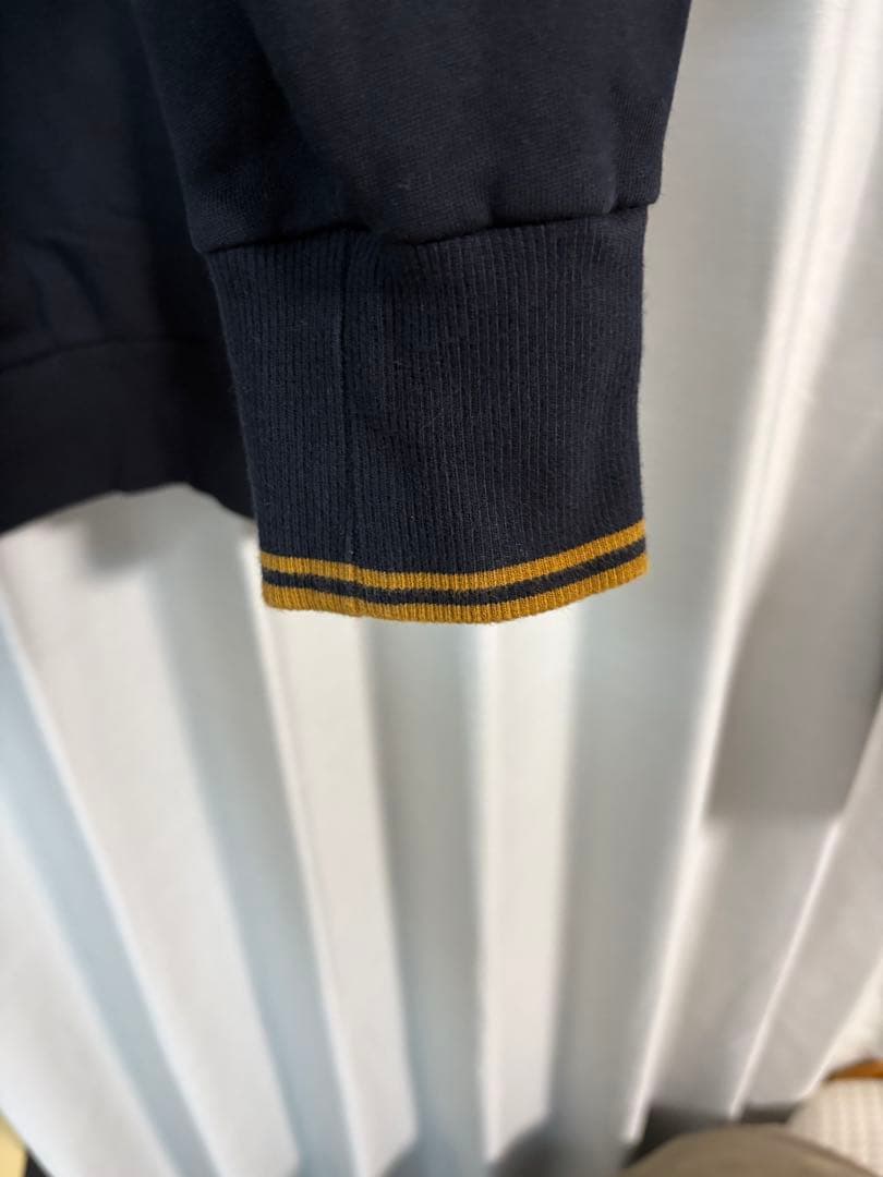 FRED PERRY フレッドペリー　 ハーフジップスウェット ネイビー