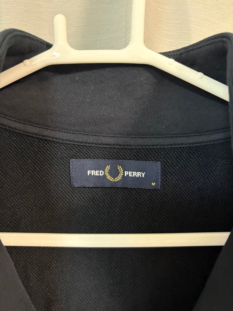 FRED PERRY フレッドペリー　 ハーフジップスウェット ネイビー