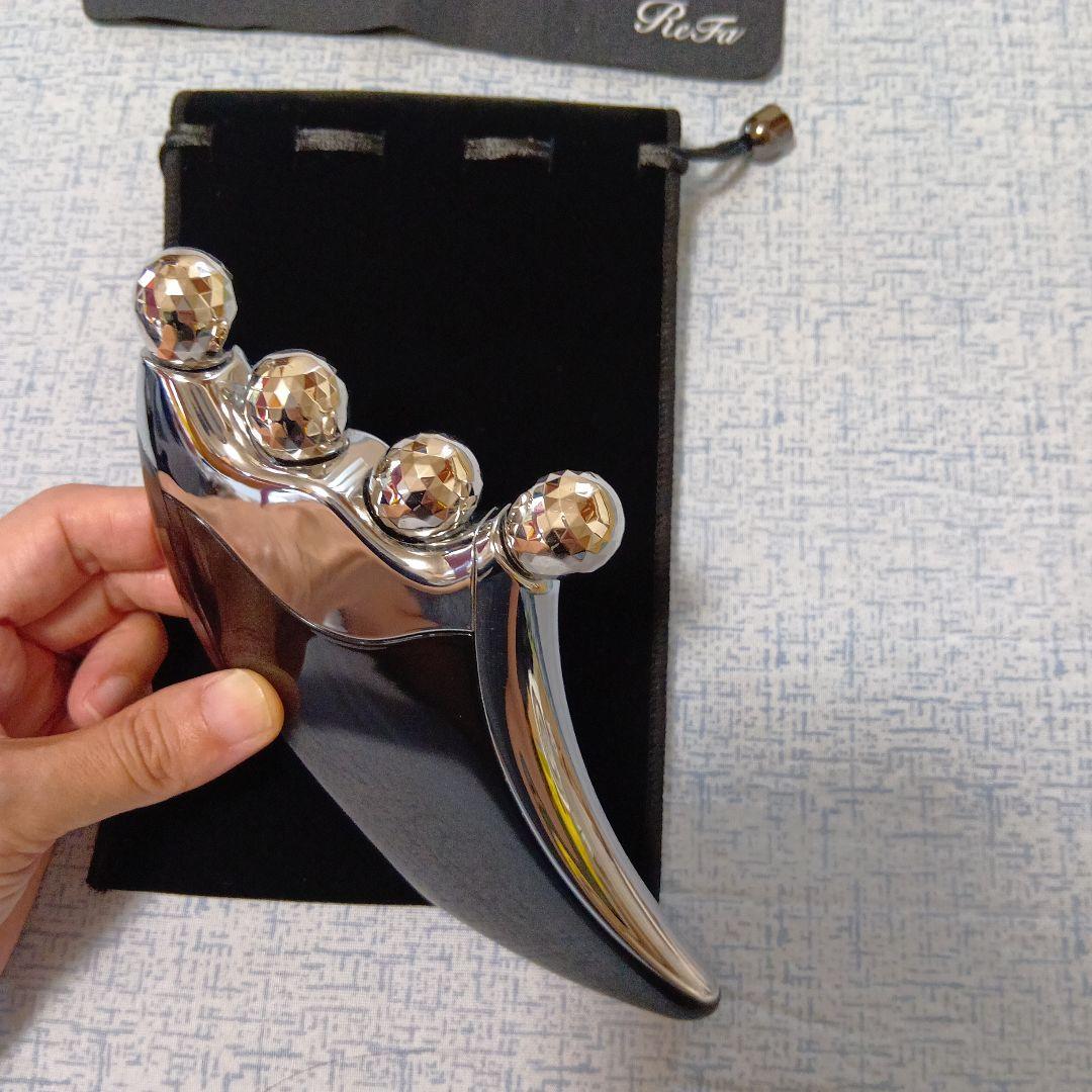 ReFa 4 CAXA (Black) リファ4カッサ 美顔ローラー　ラバ