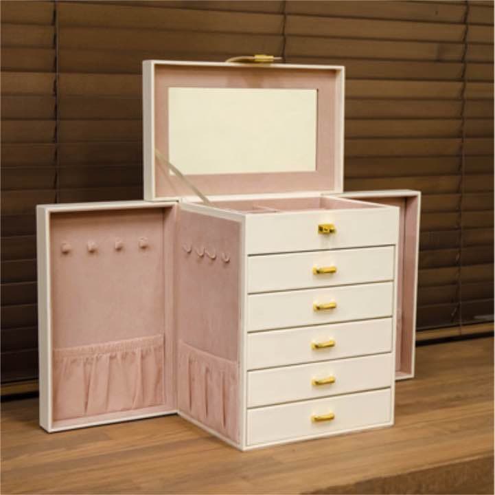 【アウトレット】ジュエリーボックスDX　BK/BR/IV