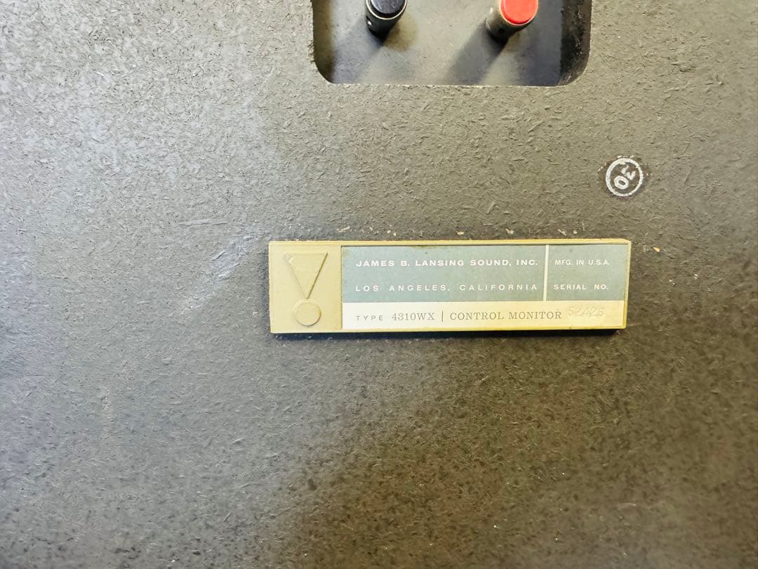 JBL 4310WX CONTROL MONITOR スピーカーペア