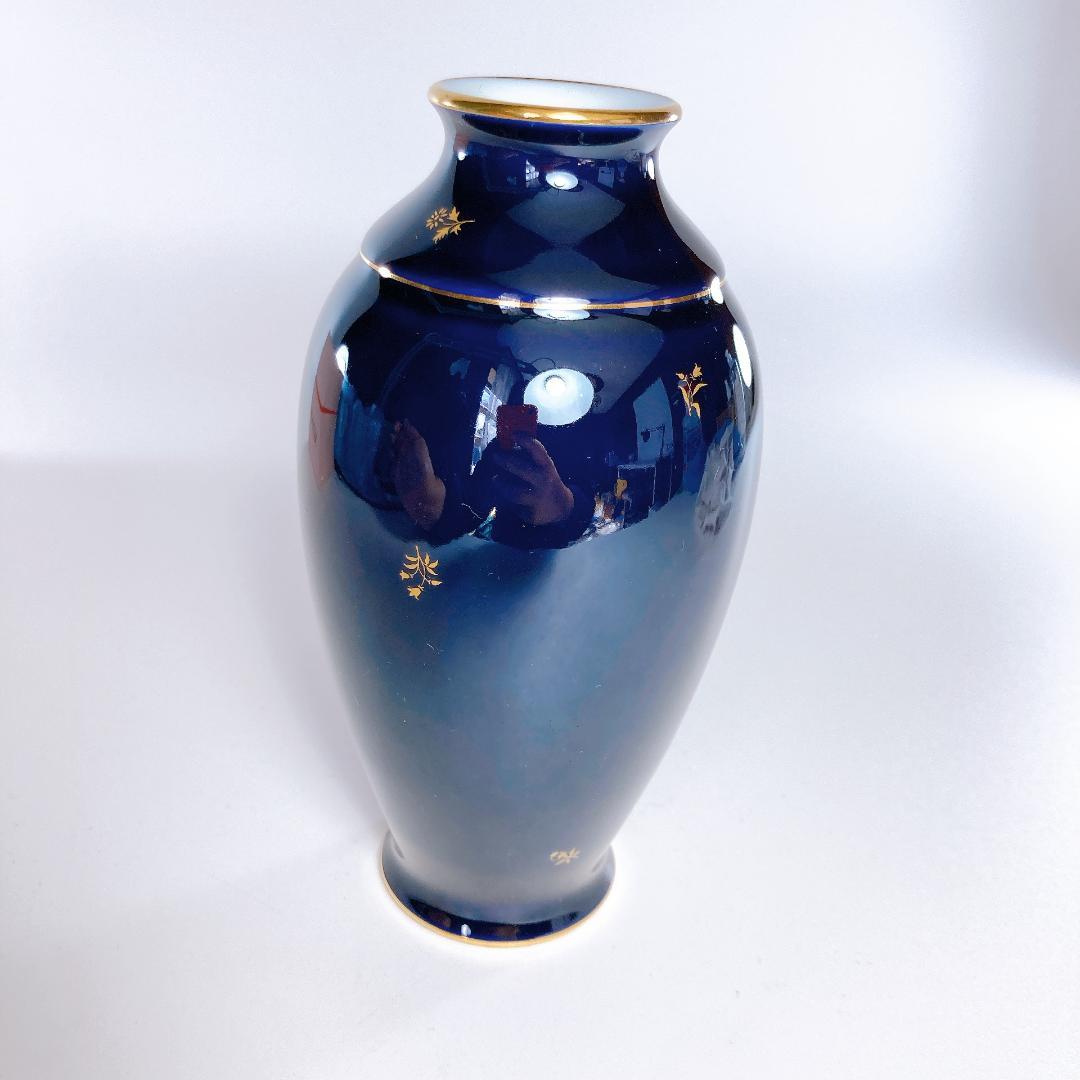 SEVRES セーブル 花瓶 クラウデッドブルー　フラワーベース　|3076|