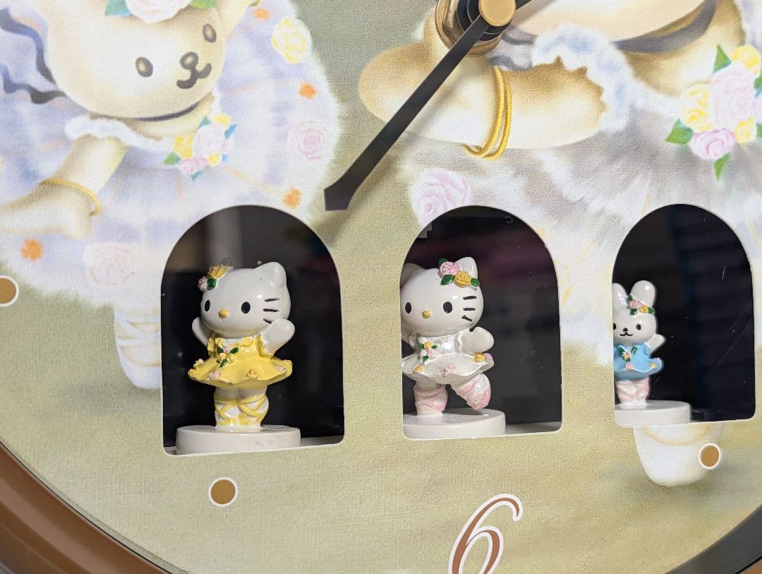 ハローキティ からくり時計 バレリーナ