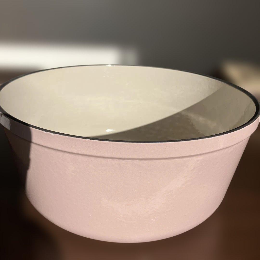 バーミュキュラ26 両手鍋　パールピンク