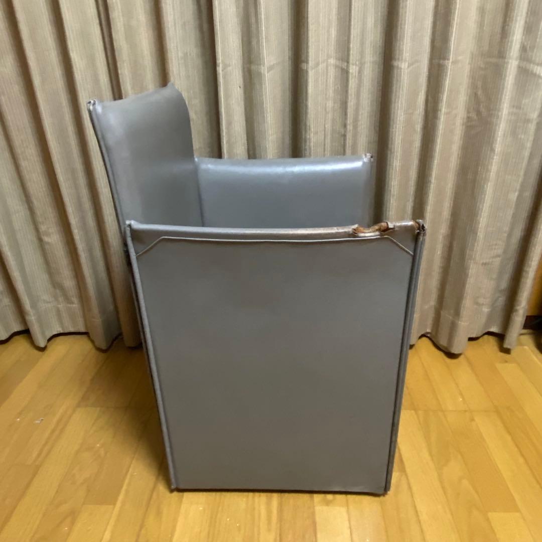 カッシーナ401 BREAK 本革 1人掛けソファ　キャスター付き