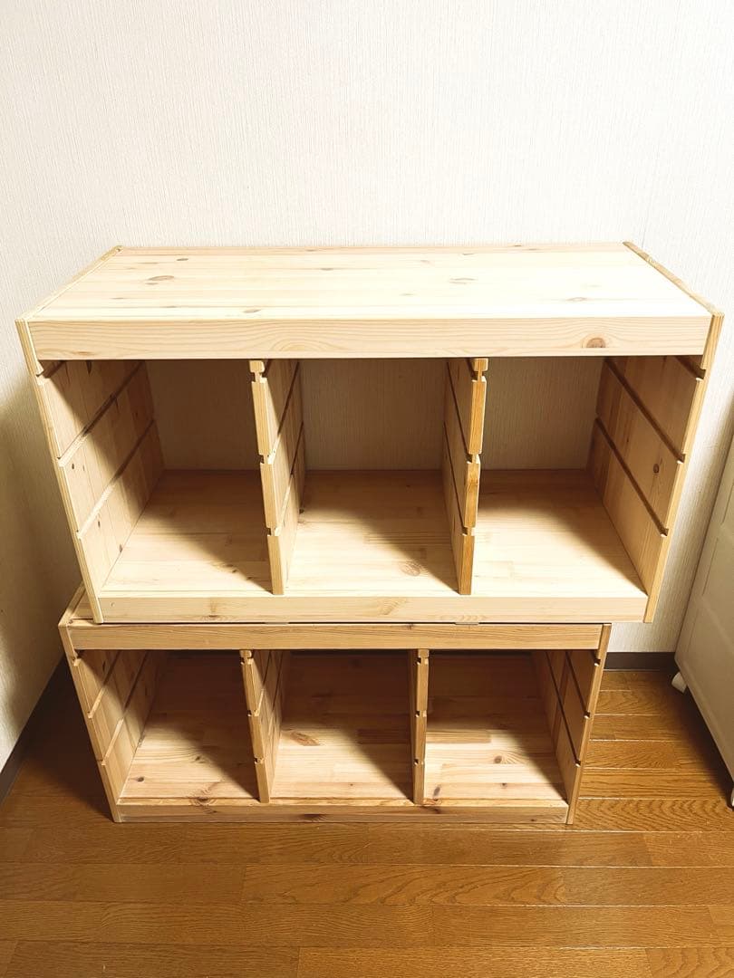 【送料込み】IKEAトロファスト2個セット