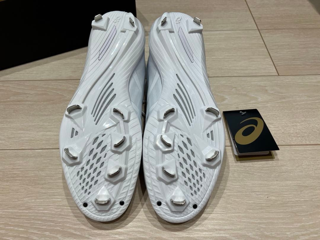 アシックス 野球 白スパイク asics GOLDSTAGE