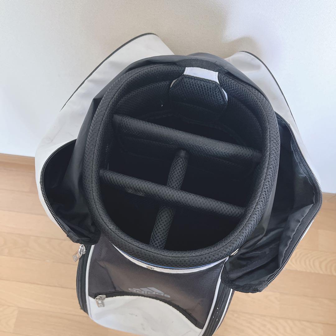 K148 adidas 軽量キャディバッグ ブルーブラック