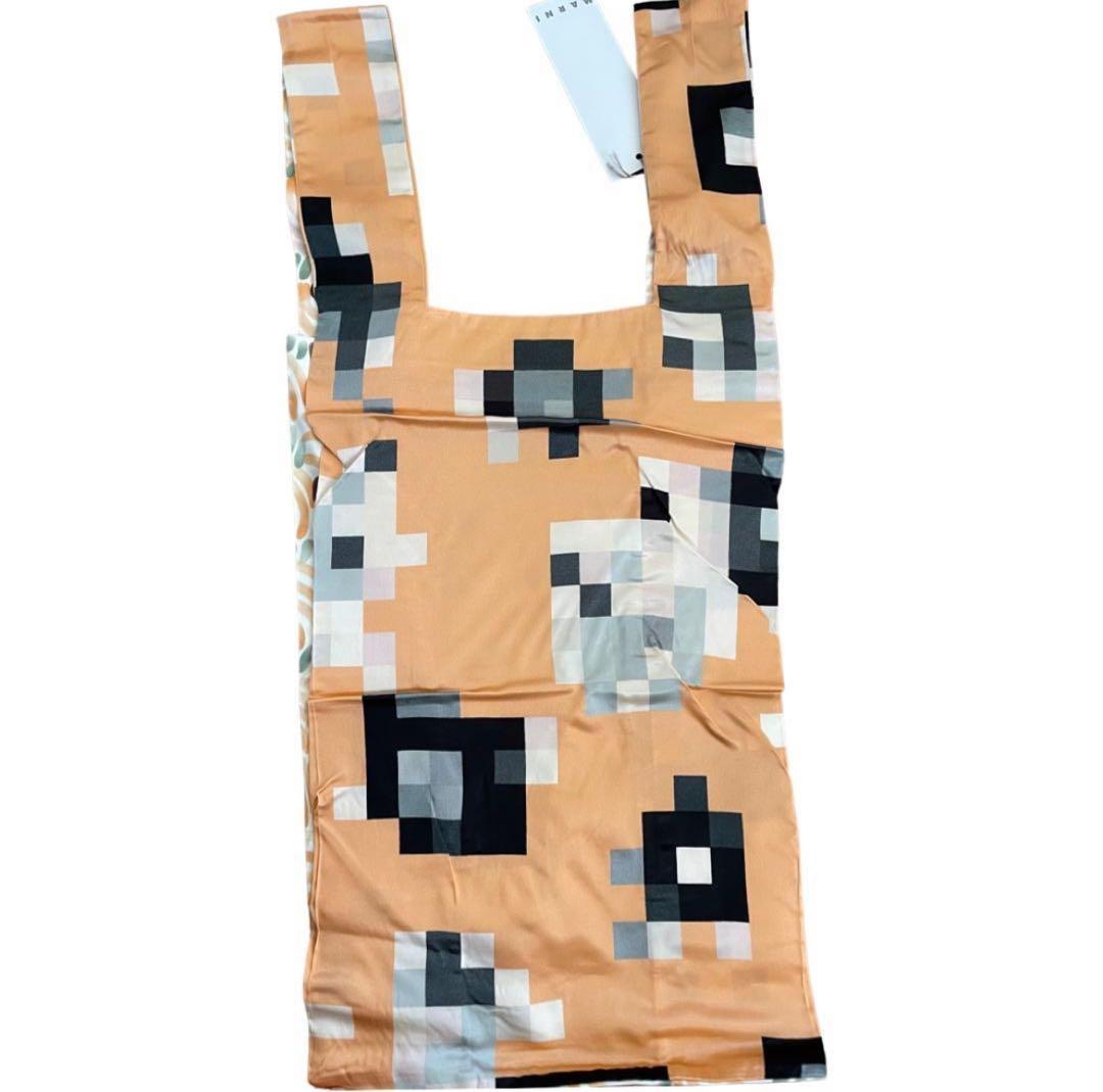 MARNI MARKET コットンショッピングバッグ