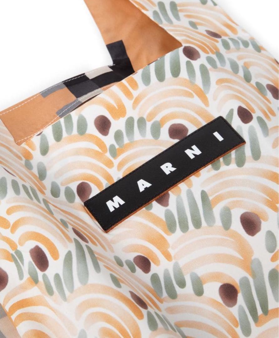 MARNI MARKET コットンショッピングバッグ