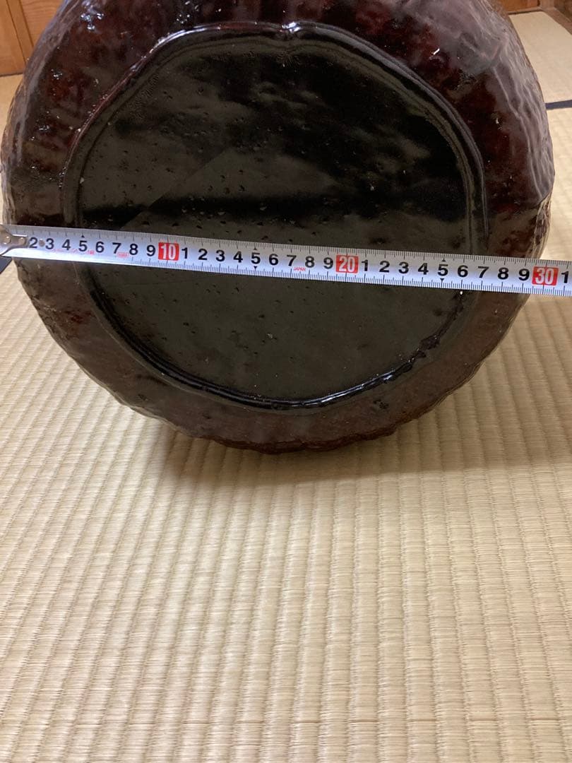 大きな籠　木曽漆器