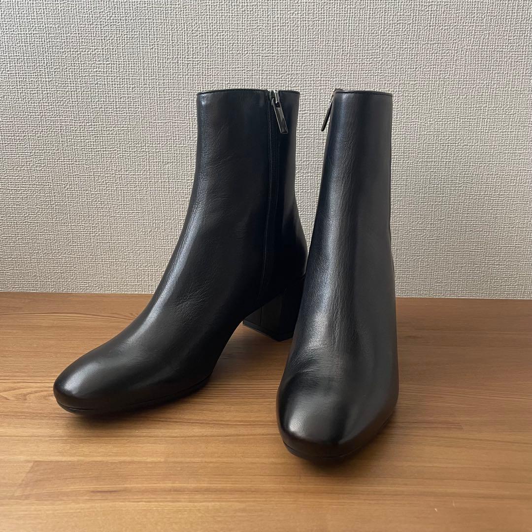 新品！FABIO RUSCONIファビオルスコーニ ショートブーツ38 ブラック