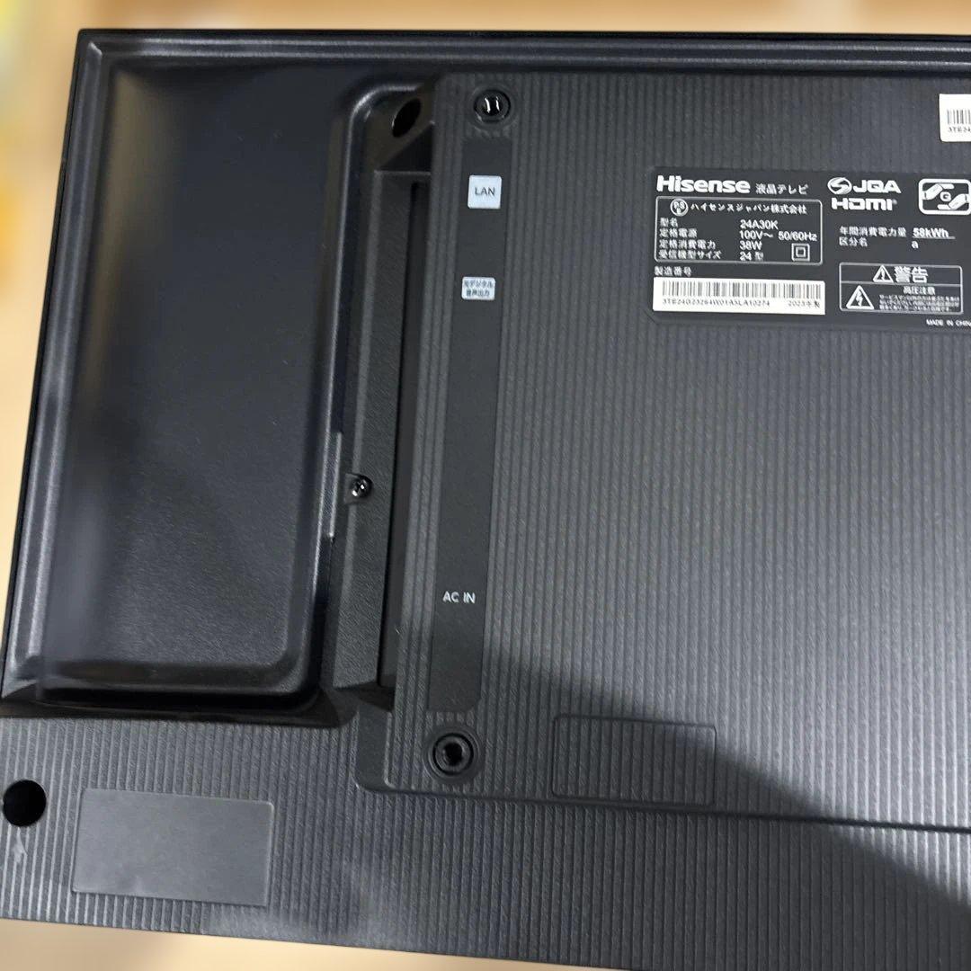【未使用に近い】Hisense ハイセンス 24V型 液晶テレビ A30K
