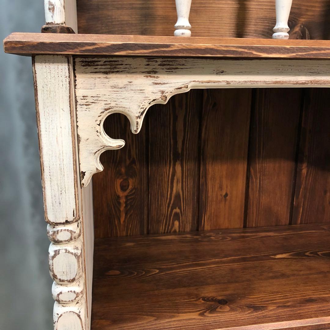 カントリー家具　シェルフ　アンティーク風