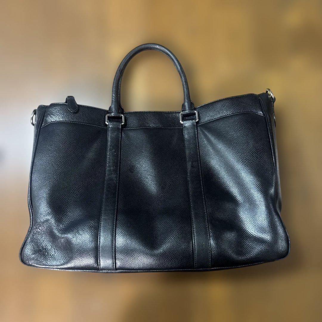 COACH ブラック ビジネスバッグ