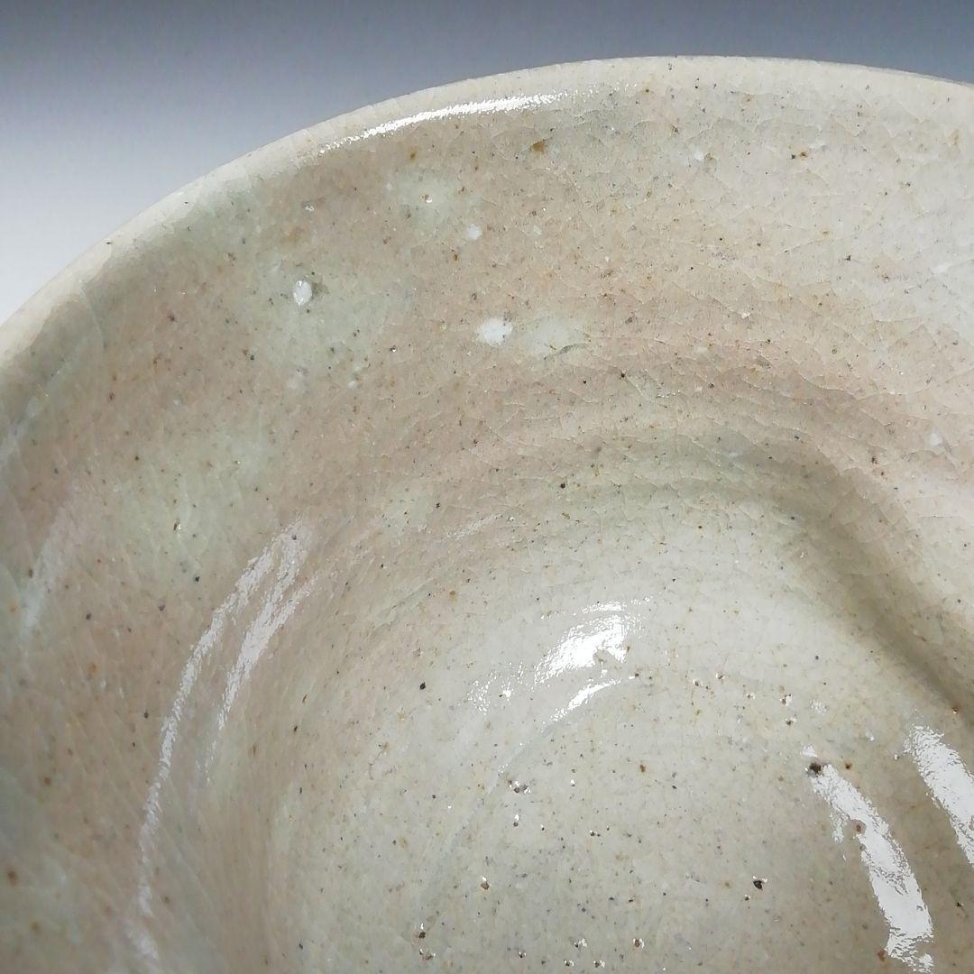 Ｔ４６３　茶碗　『御題　時』『福海窯　水野鉐一 作』　共箱　抹茶碗　茶道具