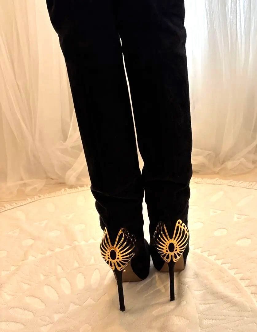 ⭐︎ジュゼッペ　ザノッティ　蝶モチーフ　ニーハイブーツ　36 ⭐︎