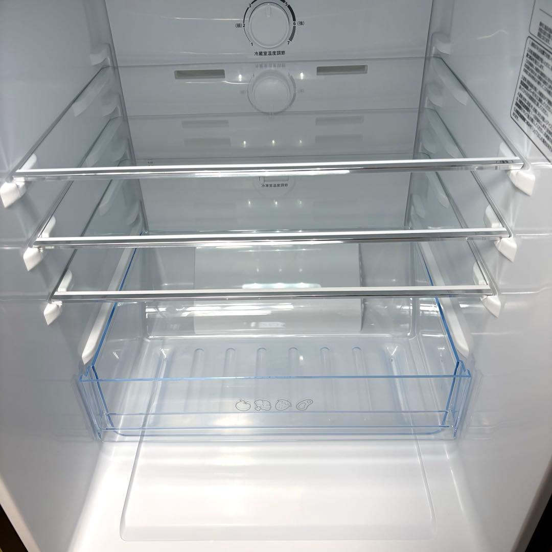 2023年式 冷蔵庫 一人暮らし 単身用 小型 無料保証付き ガラスドア 美品