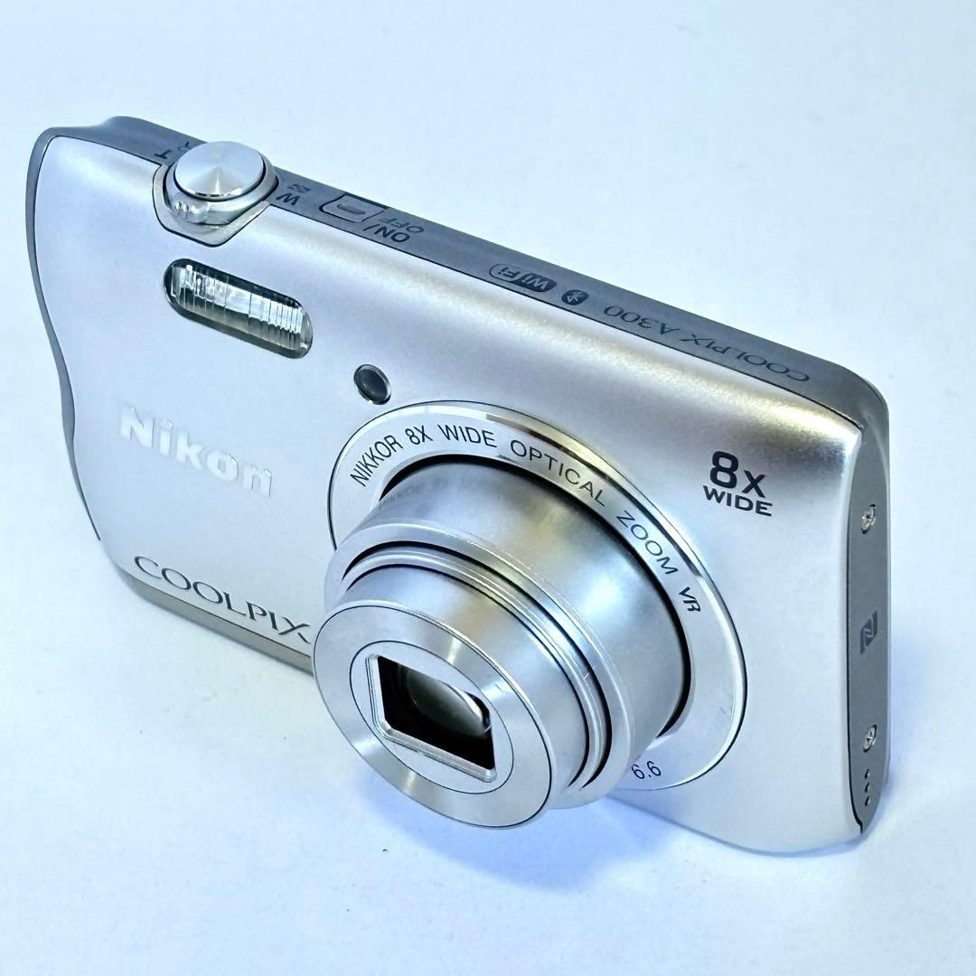 【美品】Nikon coolpix A300 ニコン　コンデジ　SDカード付