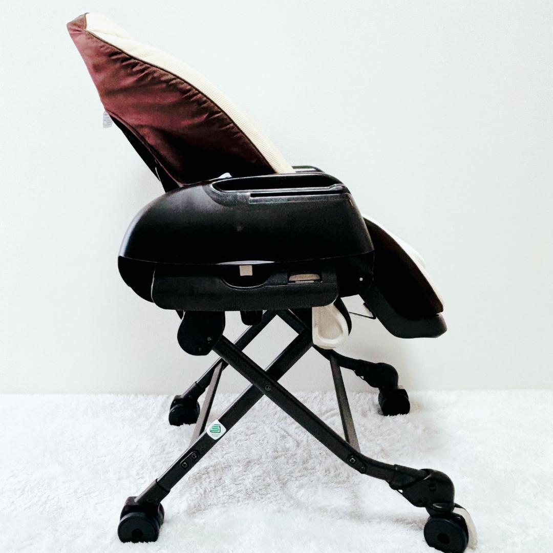 【美品】コンビ 手動 ハイローチェア ネムリラ おやすみ＆チェア
