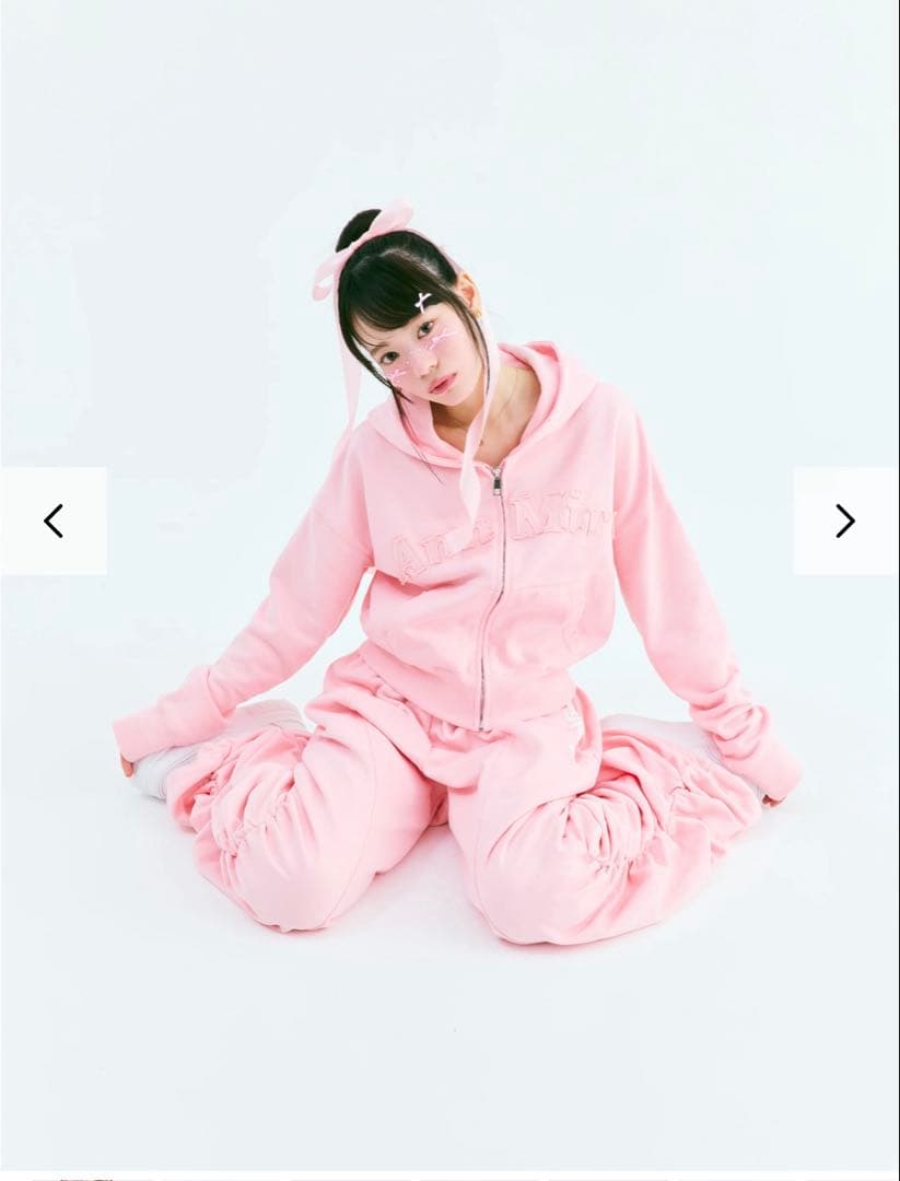 AnnMiru アンミルスエット　ピンク　上下セット