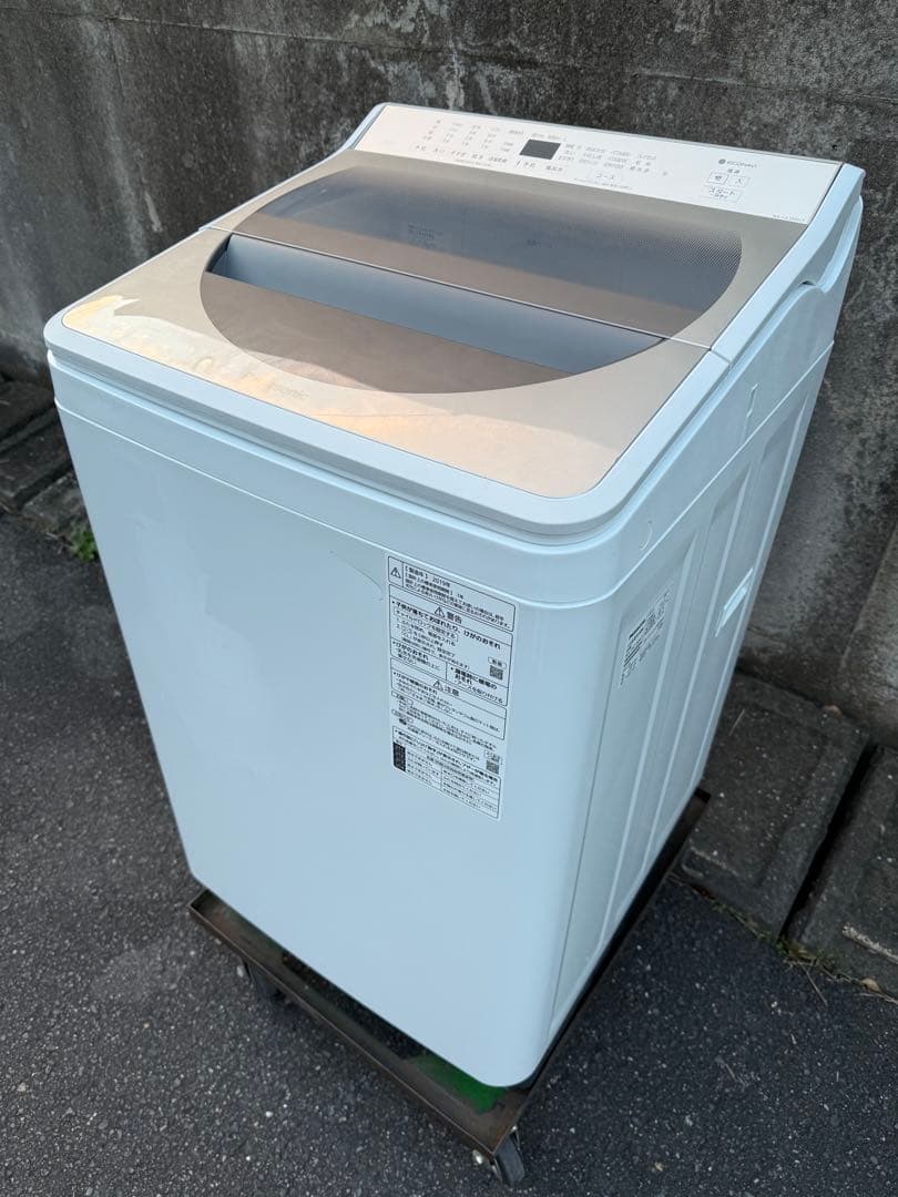 2019年式 10kg Panasonic 洗濯機 NA-FA100H7