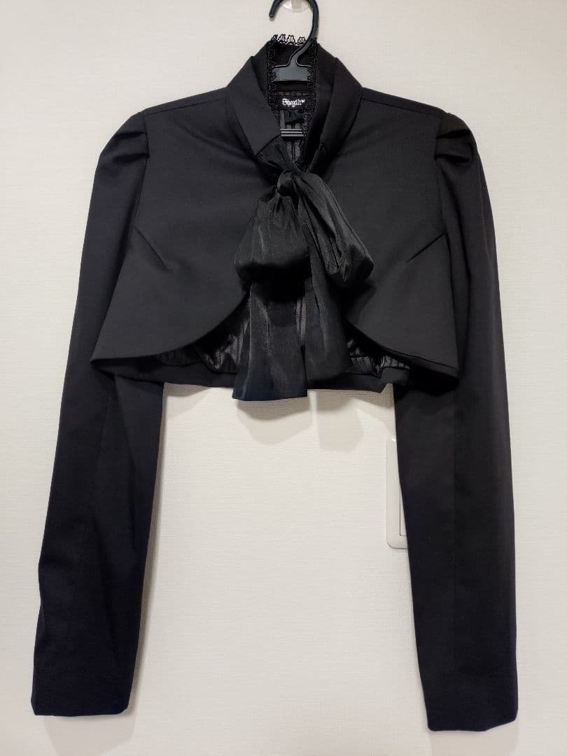 Sheglit リボンクラシカルボレロ ブラック